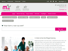 Tablet Screenshot of magentazorg.nl